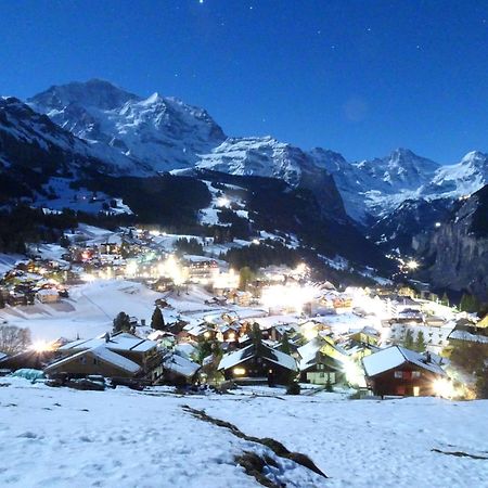 Chalet Alpina Gyger Wengen Esterno foto