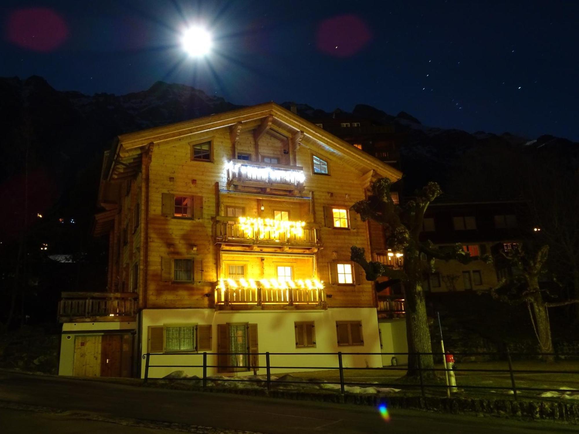 Chalet Alpina Gyger Wengen Esterno foto