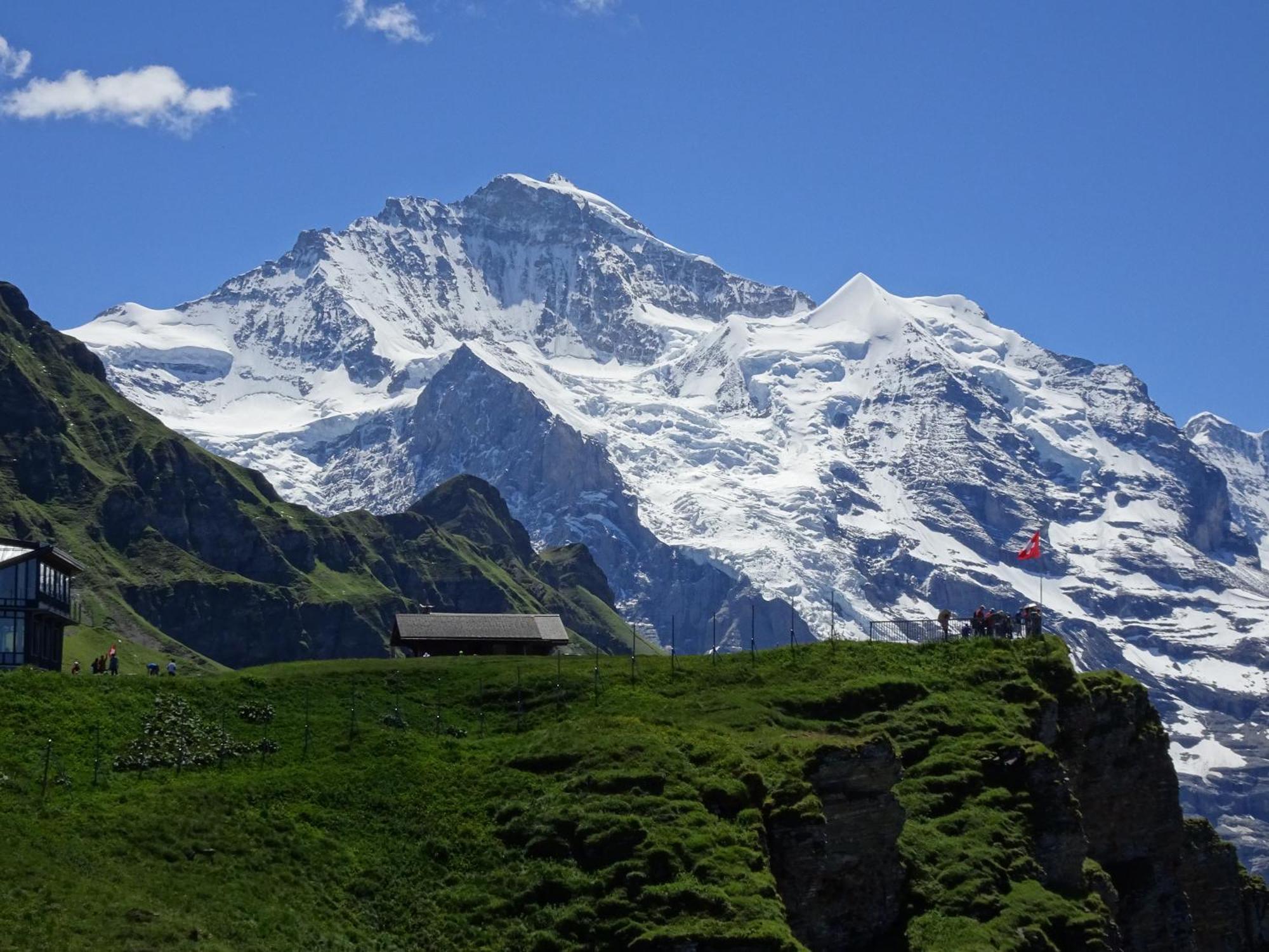 Chalet Alpina Gyger Wengen Esterno foto