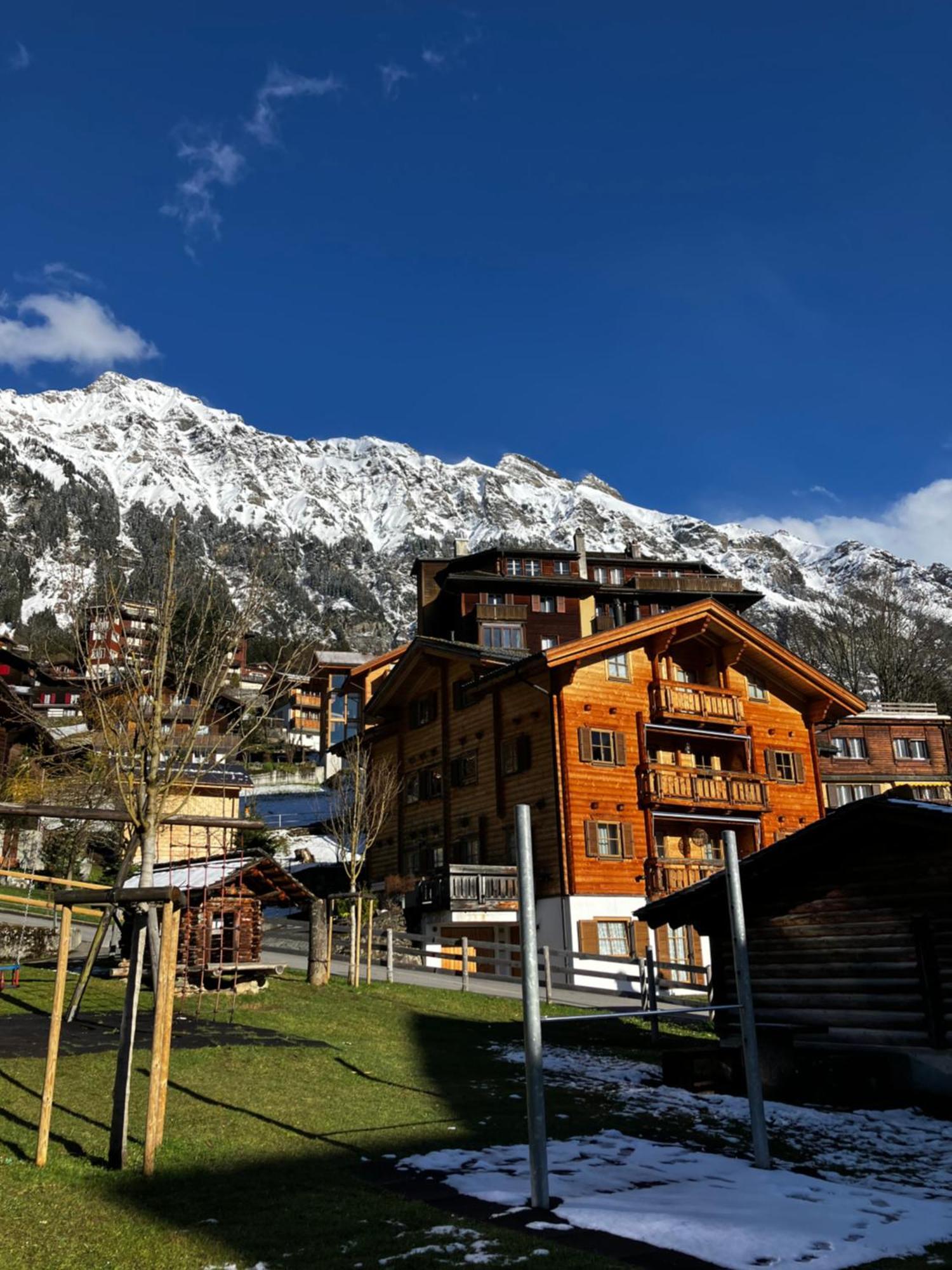 Chalet Alpina Gyger Wengen Esterno foto