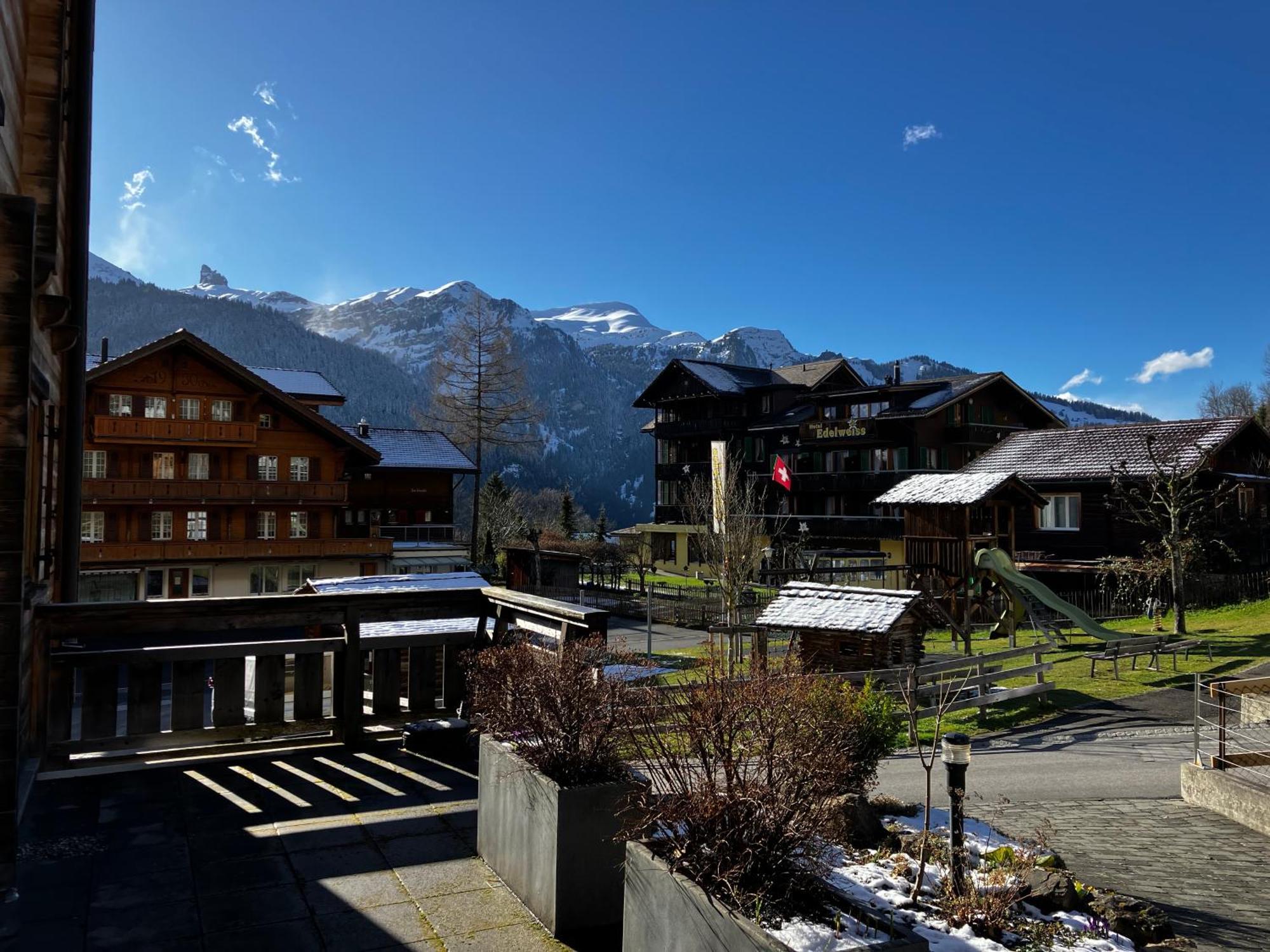 Chalet Alpina Gyger Wengen Esterno foto