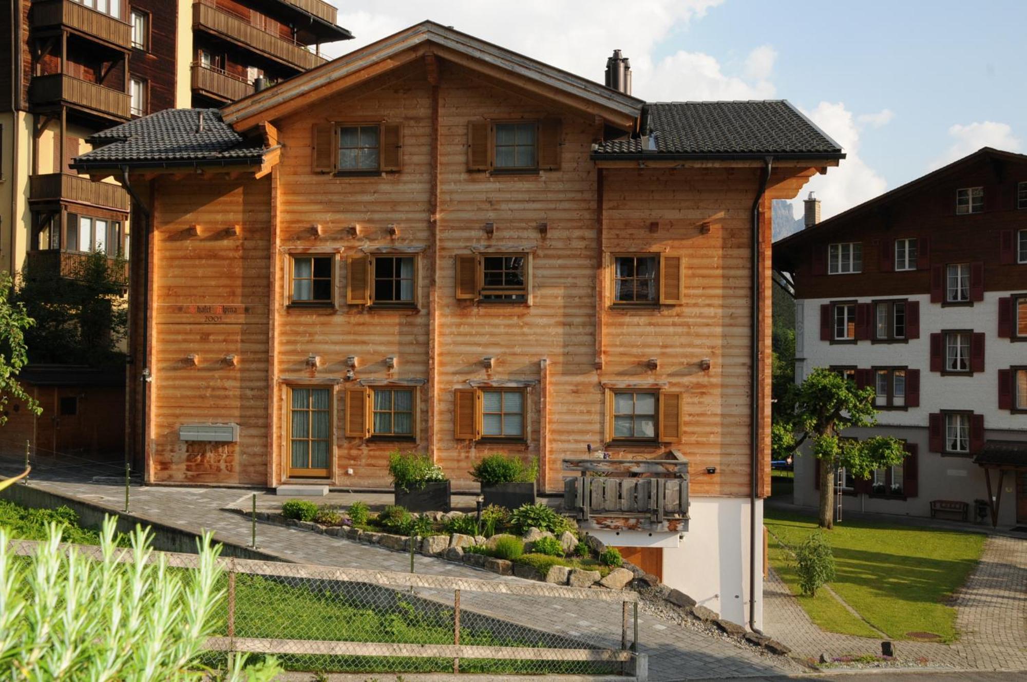 Chalet Alpina Gyger Wengen Esterno foto